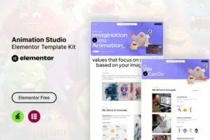 Mua Debv - Animation Studio Elementor Template Kit giá rẻ