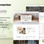 Decozia – Interior Design Service Elementor Template Kit