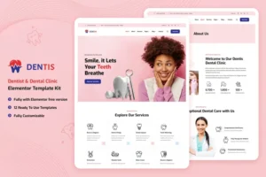 Mua Dentis – Dentist & Dental Clinic Elementor Template Kit giá rẻ