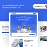 Dentisha – Dentists & Dental Elementor Template Kit