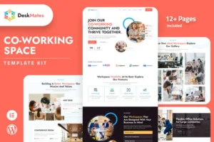 Mua Deskmates - Coworking Space Elementor Template Kit giá rẻ
