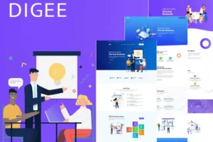 Mua Digee - Digital Marketing Agency WordPress Theme giá rẻ