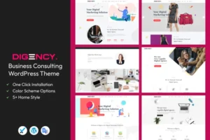 Mua Digency – Multi-Purpose Portfolio WordPress Theme giá rẻ