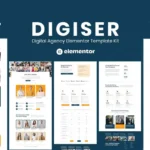 Digiser – Digital Agency Elementor Template Kit