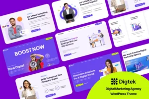 Mua Digital Marketing Agency WordPress Theme giá rẻ