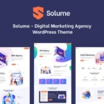 Digital Marketing WordPress Theme – Solume