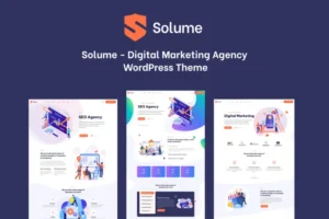 Mua Digital Marketing WordPress Theme - Solume giá rẻ