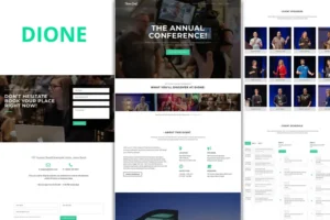 Mua Dione – Conference & Event WordPress Theme giá rẻ