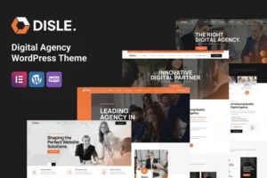 Mua Disle - Digital Agency WordPress Theme giá rẻ