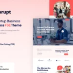 Disrupt – Tech Startup Business WordPress Theme