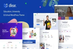Mua Dlear - Education WordPress Theme giá rẻ