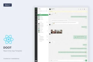 Mua Doot - React Chat App Template giá rẻ