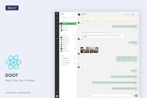 Mua Doot - React Chat App Template giá rẻ