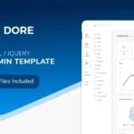 Dore – Html jQuery Admin Template