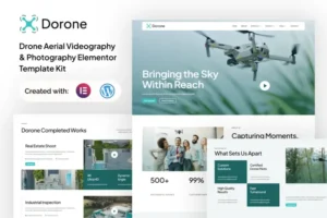 Mua Dorone - Drone Aerial Videography and Photography Elementor Template Kit giá rẻ