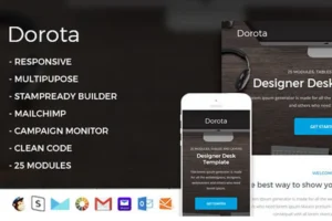 Mua Dorota-Responsive Email Template giá rẻ