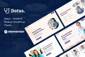 Mua Dotus - Health & Medical WordPress Theme giá rẻ