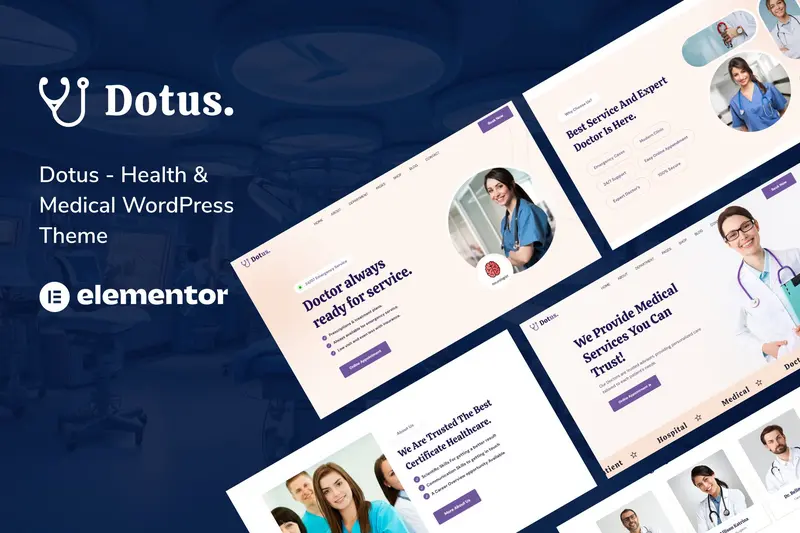 Mua Dotus - Health & Medical WordPress Theme giá rẻ