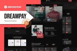 Mua Dreampay - Personal Finance Elementor Pro Template Kit giá rẻ