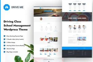 Mua Driveme - Driving School WordPress Theme giá rẻ