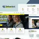 DriveSkill – Driving School Elementor Template Kit