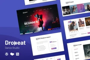 Mua Dropbeat - Creative Dance Studio WordPress Theme giá rẻ