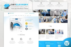 Mua Dry Cleaning | Laundry Services WordPress Theme giá rẻ