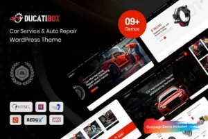 Mua Ducatibox - Car Service & Auto Repair Theme giá rẻ