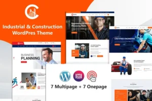Mua Dustra - Industrial & Construction WordPress Theme giá rẻ
