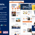 Dustrix – Construction and Industry WordPress Them
