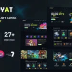 DYAT – eSports and Gaming NFT WordPress Theme