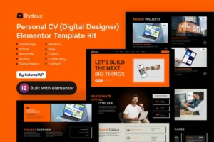 Mua Dydeux - Personal CV Digital Designer Elementor Pro Template Kit giá rẻ