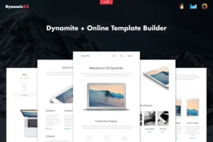 Mua Dynamite - Responsive APP / Promotion Email giá rẻ