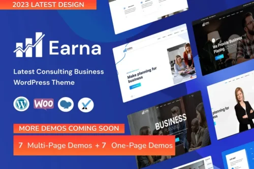 Mua Earna - Business Consulting WordPress giá rẻ