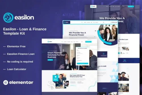 Mua Easilon - Loan & Finance Template Kit giá rẻ