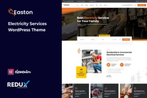 Mua Easton - Electricity Services WordPress Theme giá rẻ