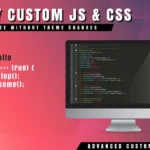 Easy Custom JS and CSS for WordPress