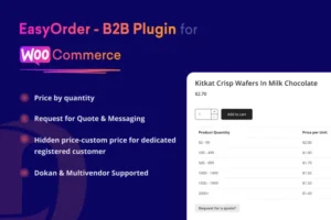 Mua EasyOrder - B2B Plugin for WooCommerce giá rẻ