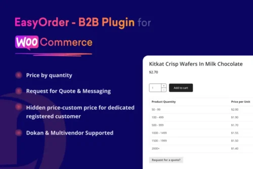 Mua EasyOrder - B2B Plugin for WooCommerce giá rẻ