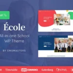 Ecole – Education & School WordPress Theme