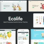 Ecolife – Organic WooCommerce WordPress Theme