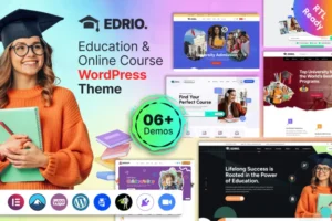 Mua Edrio - Education & Online Course WordPress Theme giá rẻ