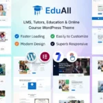 EduAll – Education LMS Tutors & Course WordPress
