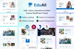 Mua EduAll - Education LMS Tutors & Course WordPress giá rẻ