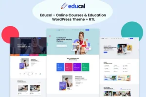 Mua Educal - Online Courses Education WordPress Theme giá rẻ