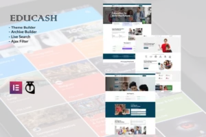 Mua Educash WordPress LMS theme giá rẻ