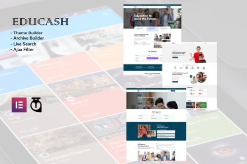 Mua Educash WordPress LMS theme giá rẻ