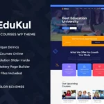 Edukul | Online Courses WordPress Theme