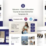 Eduvera – Online Education Course & Class Elementor Template Kit