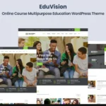 Eduvision – Online Course Education WordPress